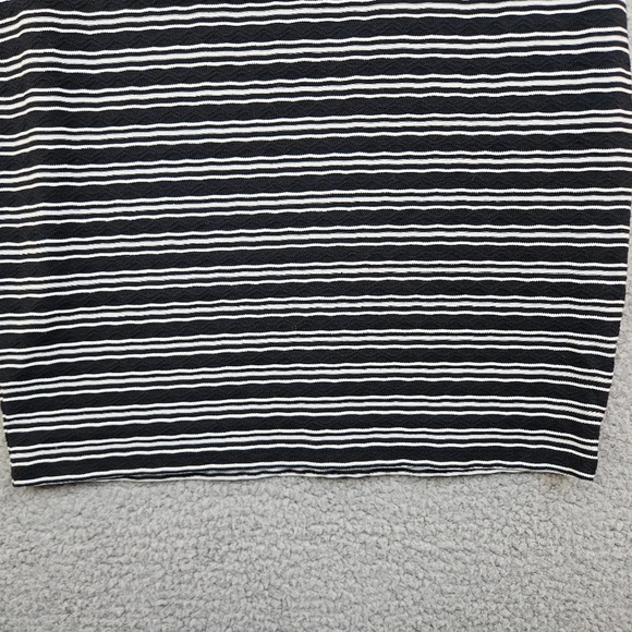 Superdry Black & White Striped Miami Stretch BodyCon Tank Dress sz 8. Summer - Picture 9 of 11